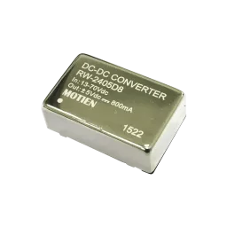 8W DC/DC-Converter, Input 13…70V, Output +/-5V / +/-0.8A