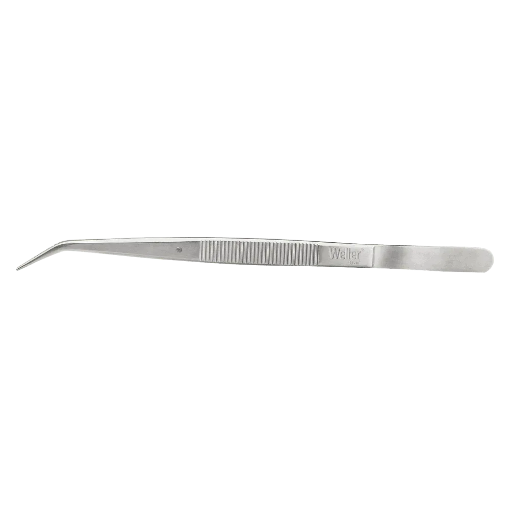 Precision tweezers angled 40° with fine robust tips
