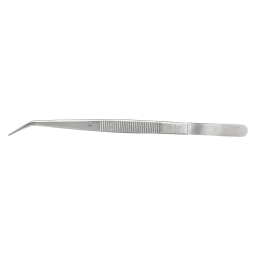 Precision tweezers angled 40° with fine robust tips