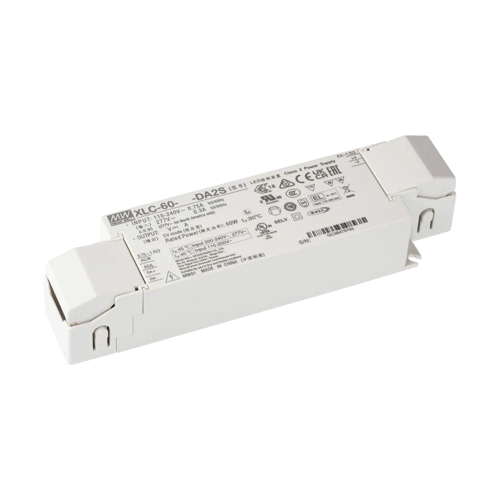 60W LED driver 24V/2.5A, DALI2, Independent