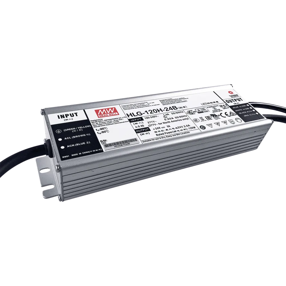 120W LED Driver CV+CC 42V/2.9A, 3in1 Dimming