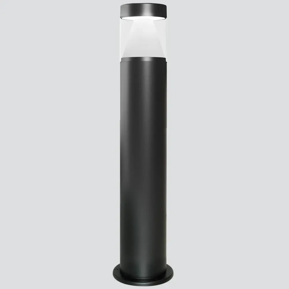 Siluretto 092-335-WR10-Small Poles - Bollard with base for above ground installation