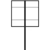 Tubular frame constructions for large scale boards