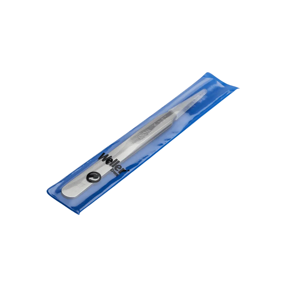 Precision tweezers with medium-pointed tips