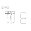 Stilo Recycling Bin