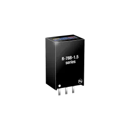 4.95W DC/DC-Converter, Input 4.75…18V, Output 3.3V/1500mA, SIP3