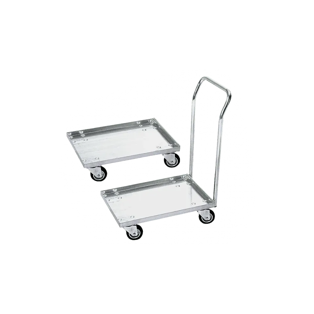 ESD transport trolley for storage containers (without handle)