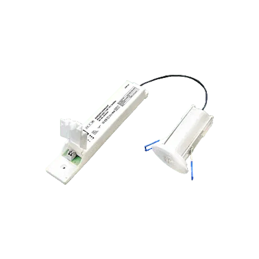 Downlight emergency light with single LED (3h emergency operating time / corridor)
