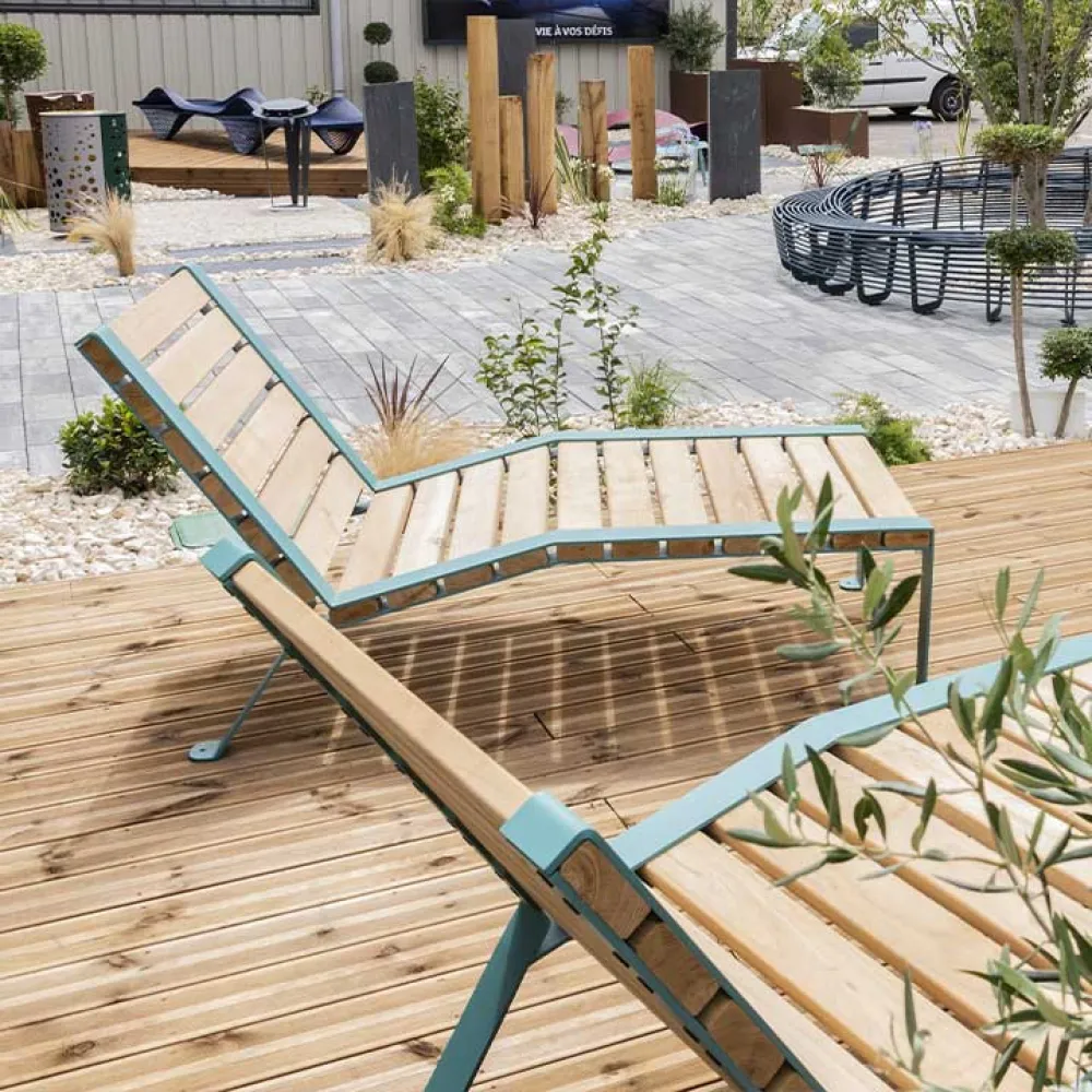 Forézien Single Deck Chair