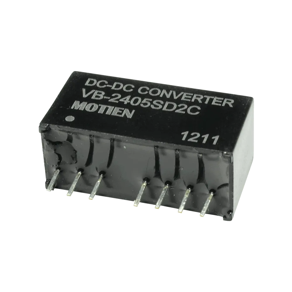 2W DC/DC converter, input 18...36V, output 24V/0.083A