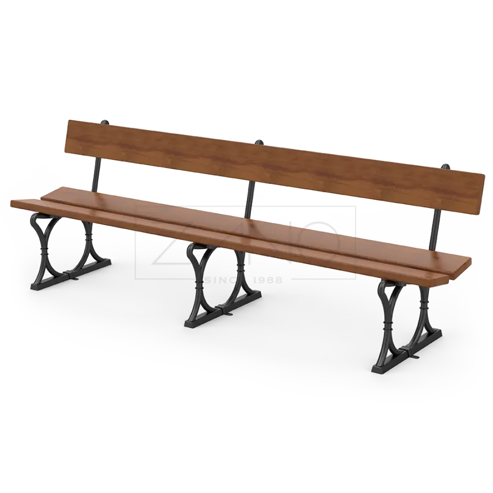 Old town bench