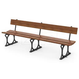 Old town bench