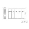 Pavo Recycling Bin