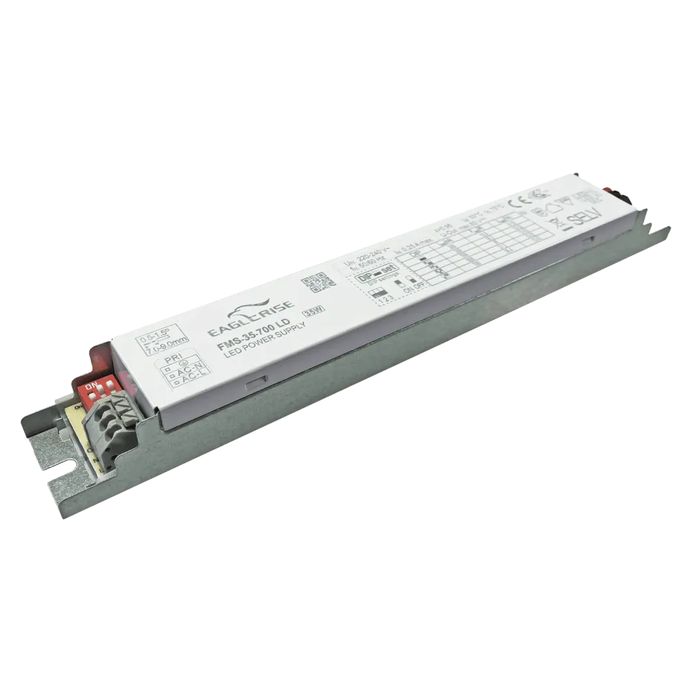 35W LED Driver Constant Current 300/350/500/600/700mA, 15-52Vdc