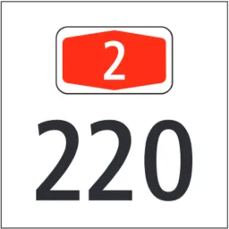 4.72 Kilometer sign
