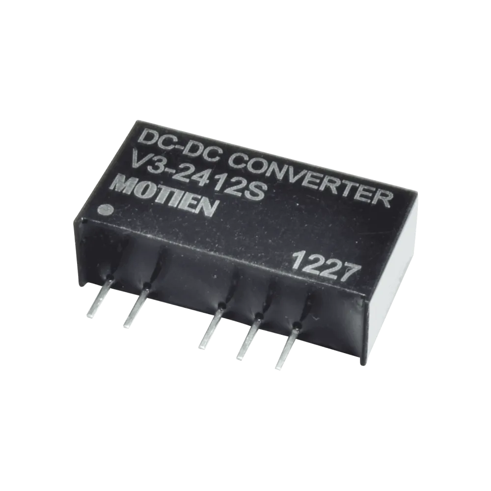 2W DC/DC-Converter, Input 5V, Output +/-5V / +/-0.2A
