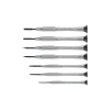 Watchmaker's screwdriver set 7 pcs slotted and cross recessed