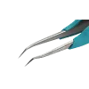 Precision tweezers, curved 30°, relieved