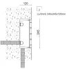 Square Recessed 2900R/WR3.PR-Wall Recessed - Wall recessed square window - Built-in driver