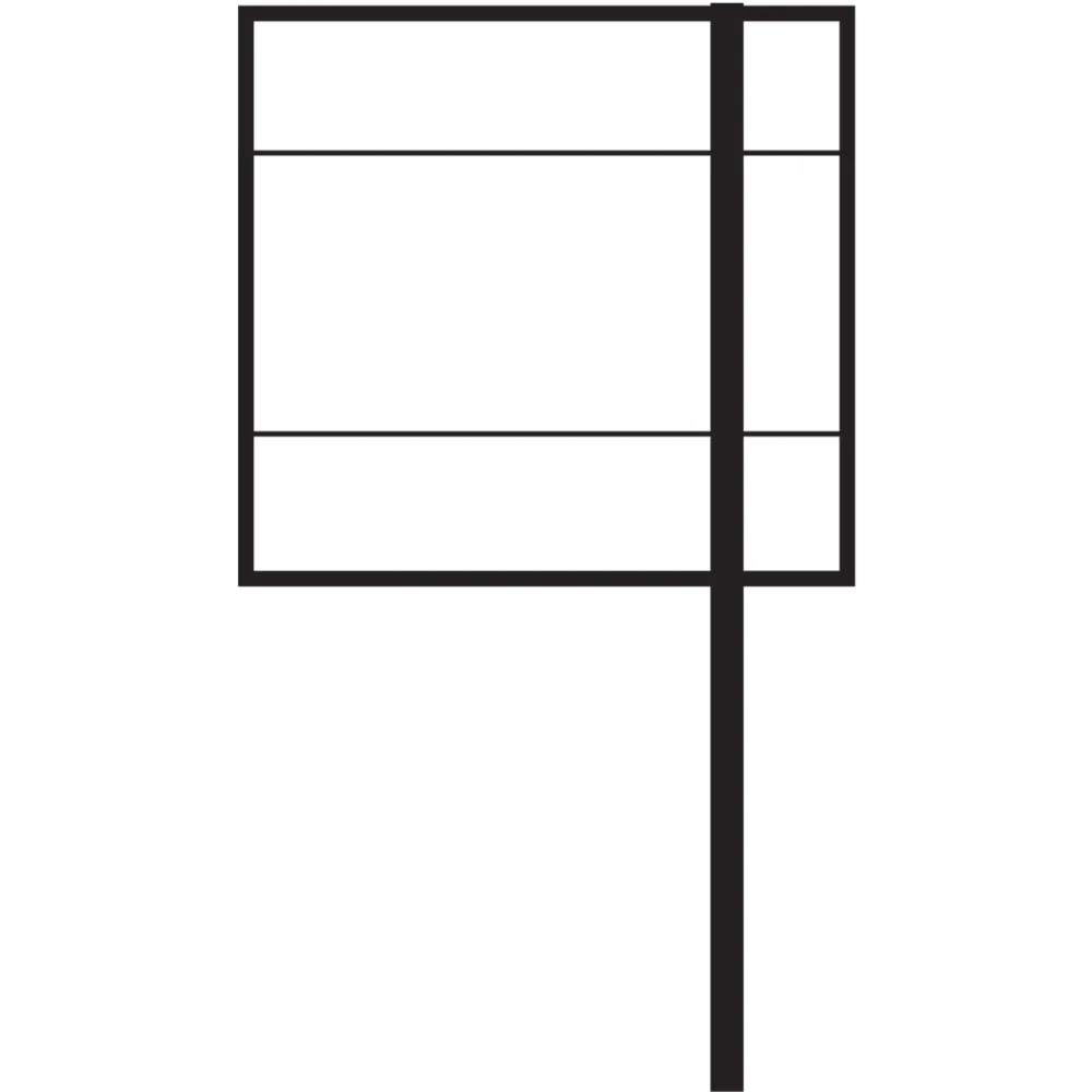 Tubular frame constructions for large scale boards