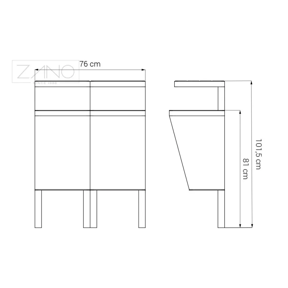 Recycling bin Scandik