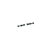 Techno Mini circular connector TH387, plug, 4P, crimp, D7-12, IP66/IP68