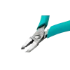 Pointed cutter, angled, narrow head.