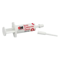 Chemtronics lubricating grease, silver, conductive, syringe, 6.5g