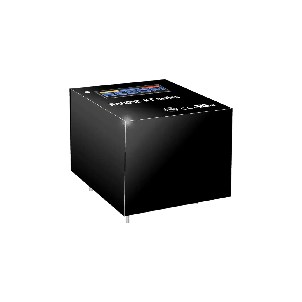 5W AC/DC power supply unit, PCB mounting, 24V/208mA