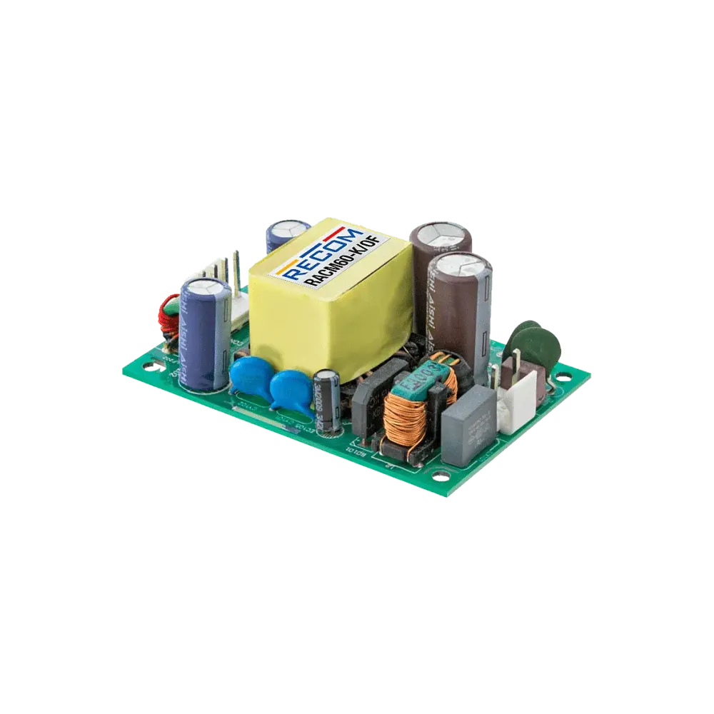 60W Open Frame power supply 12V/2.5A, industrial, medical, household