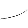 Wire 0.5mm2 black (roll = 100m)