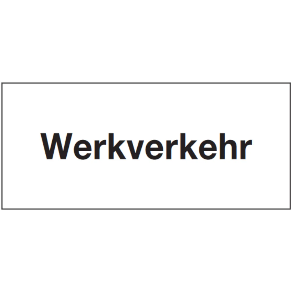 Work traffic sign