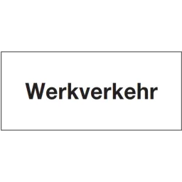 Work traffic sign