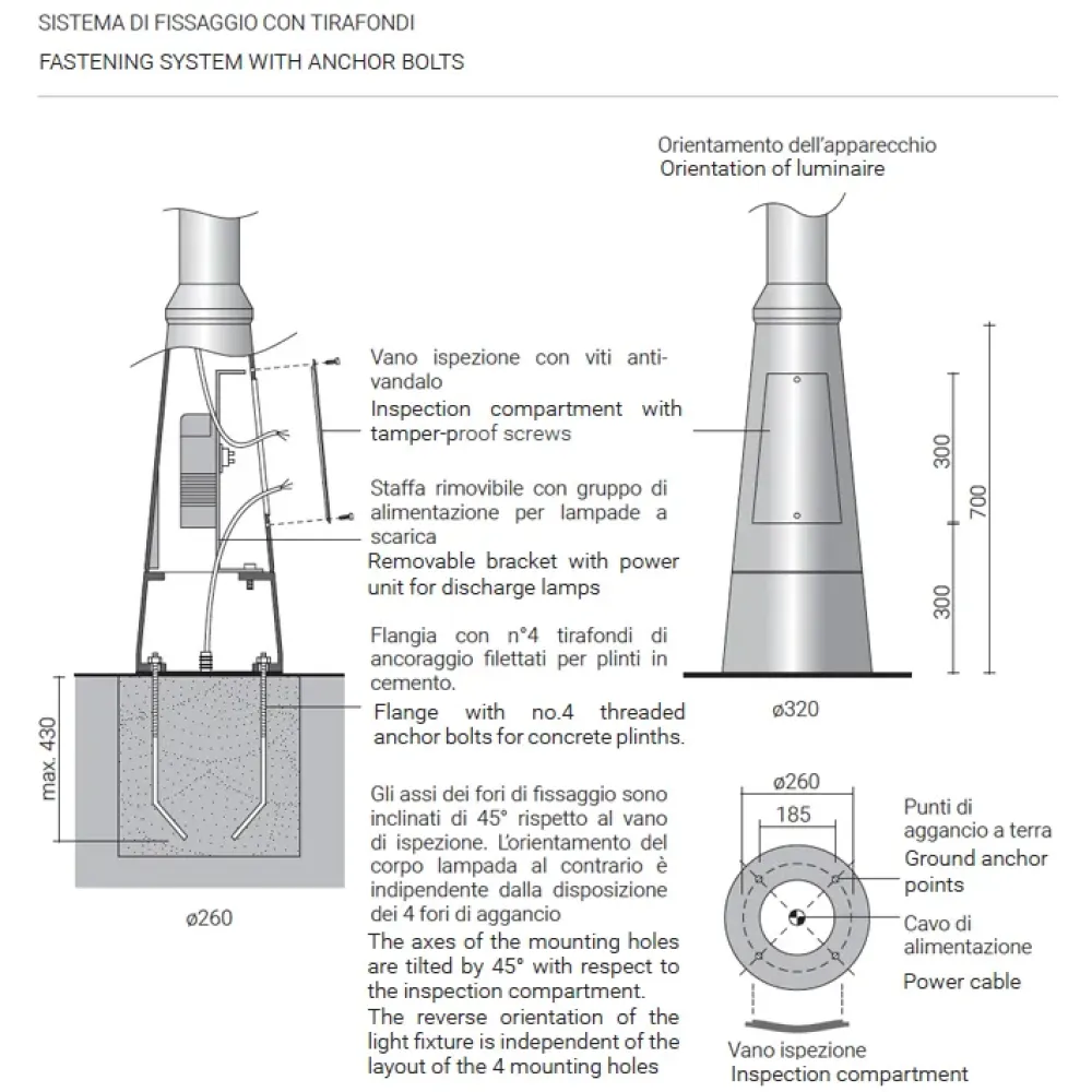 Vela 9000H/NC5.NB-Urban Lighting - Head for street light pole - External driver