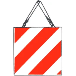 Square warning signal