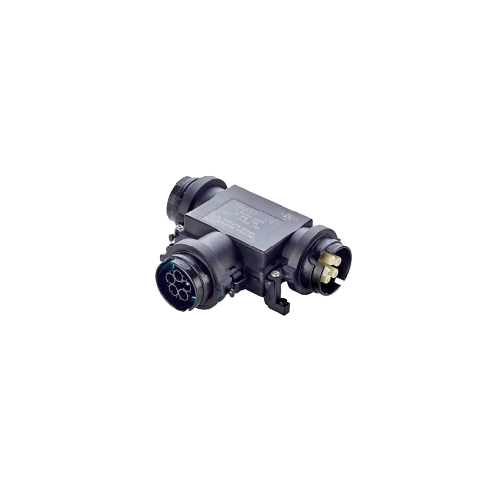Techno T-Distributor Plug & Socket THR631, 5P, Screw, IP65