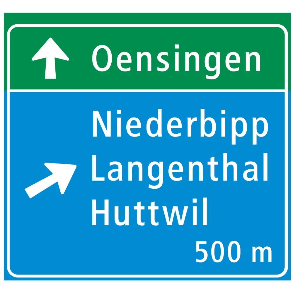 4.61 Advance sign at connections