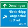 4.61 Advance sign at connections