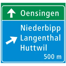 4.61 Advance sign at connections