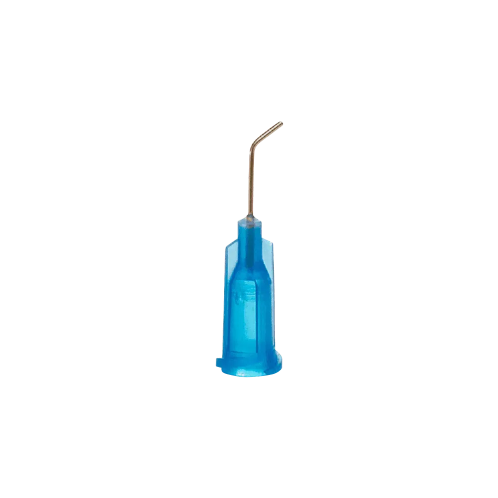 Dispensing needles, 12.7 mm, curved 45°, 22 gauge (50 pcs)