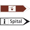 Signposts for pedestrians