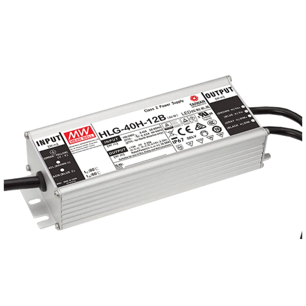 40W LED Driver CV+CC 36V/1.12A, 3in1 Dimming
