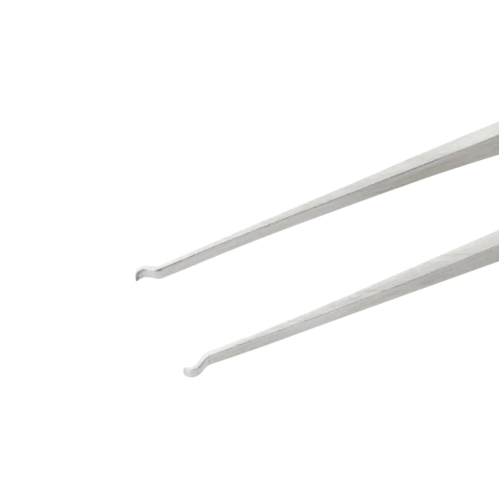 SMD tweezers with round, very narrow tips