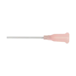 Dosing needle, stainless steel needle with plastic body, gauge: 18 (50 pieces)