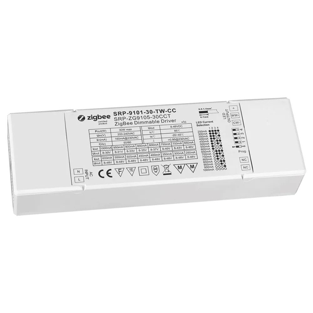 30W 2-Channel, CC, ZIGBEE 3.0 Driver