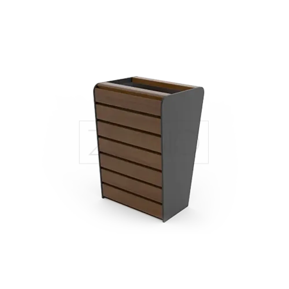 Soft litter bin