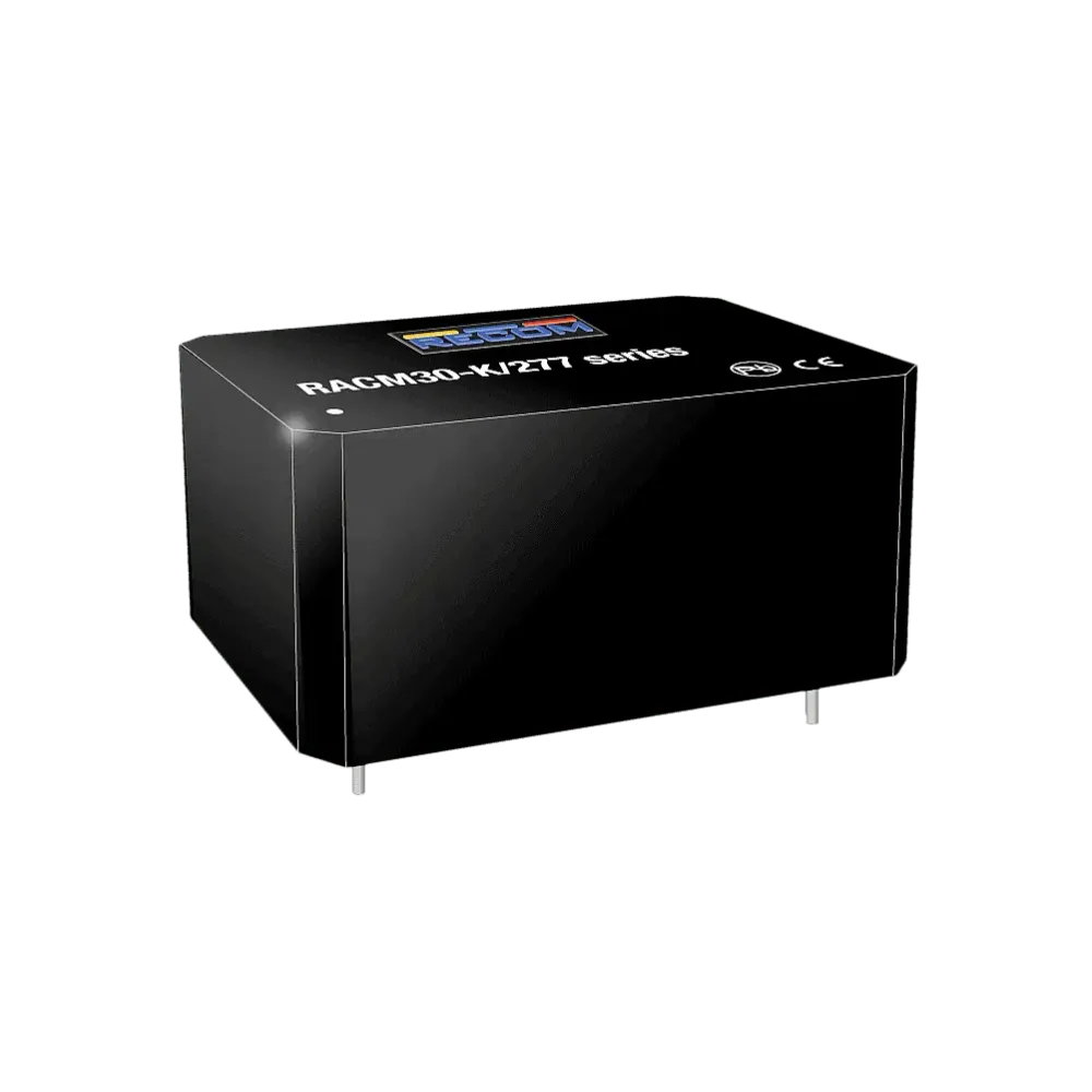 30W AC/DC power supply unit, PCB mounting, 5V/6A, ITE, Medical, Household