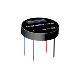 3W AC/DC power supply unit round design with cable connection 5V/600mA