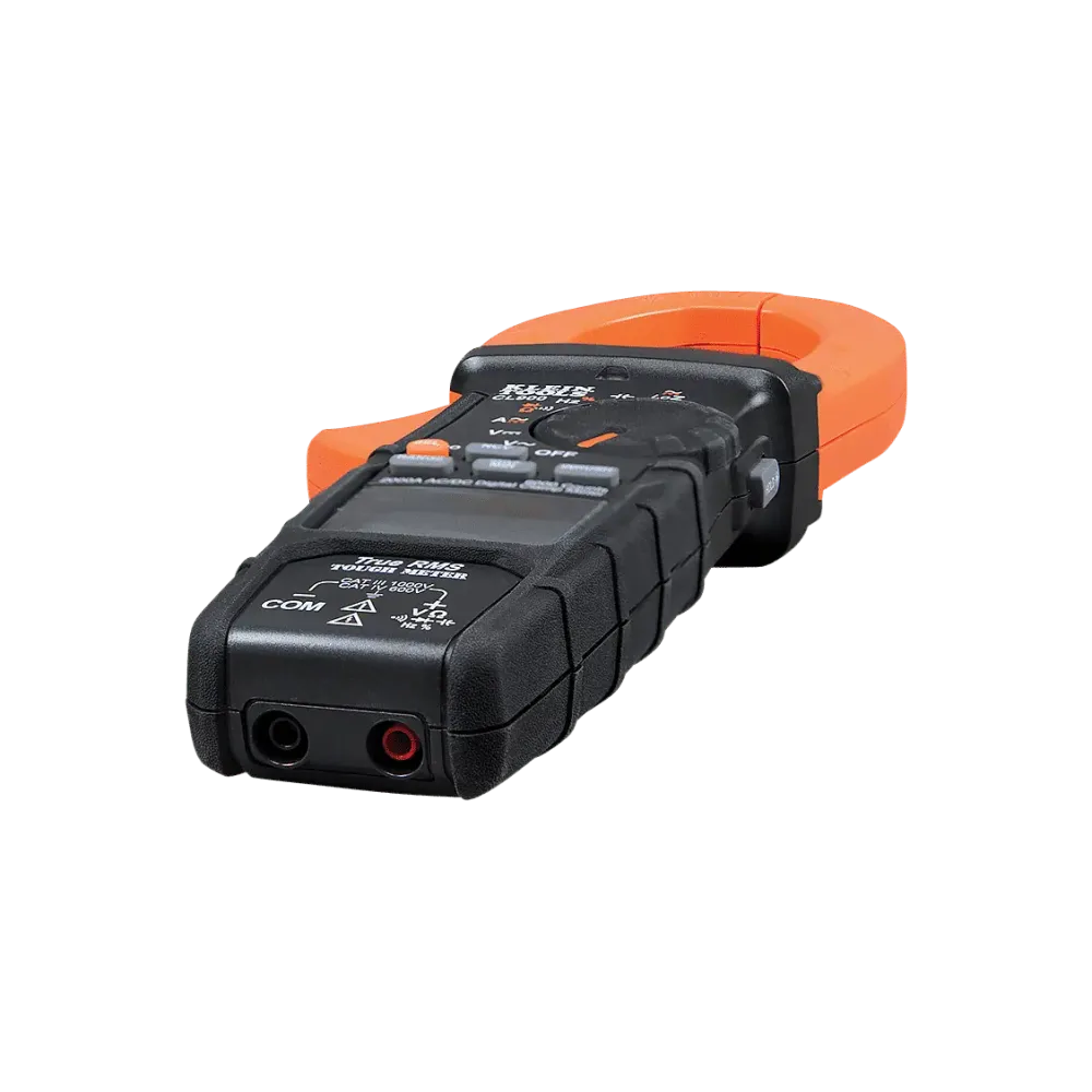 Digital current clamp, AC with automatic measuring range selection, TRMS, low impedance (LoZ), 2000 amps