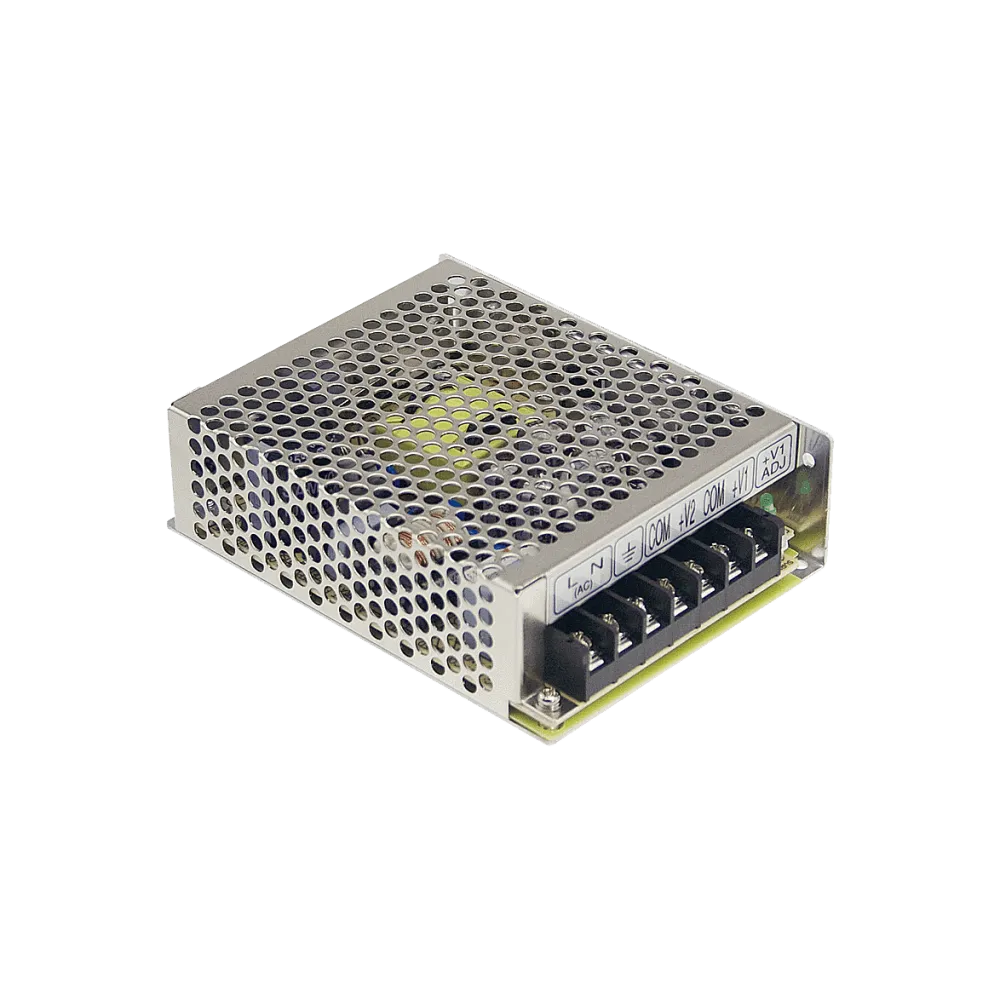 54W Enclosed Power Supply 5V/6A, 12V/3A